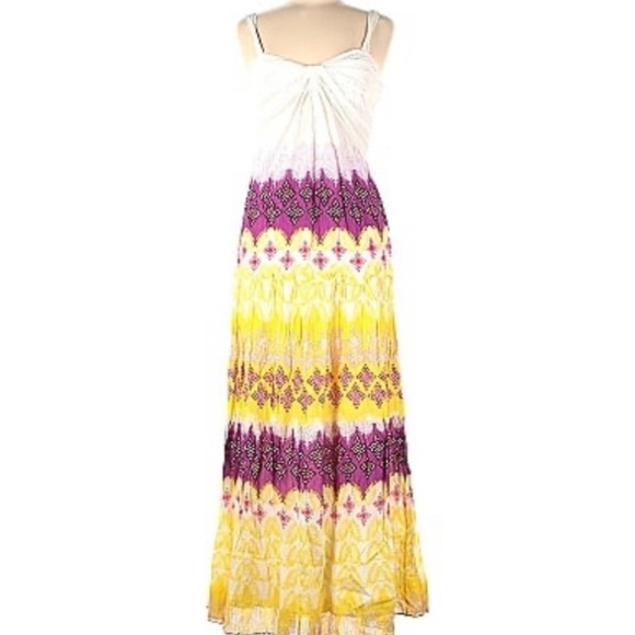 DIANE Von FURSTENBERG MARNY MAXI CRINCKLE DRESS 6 - Picture 5 of 10